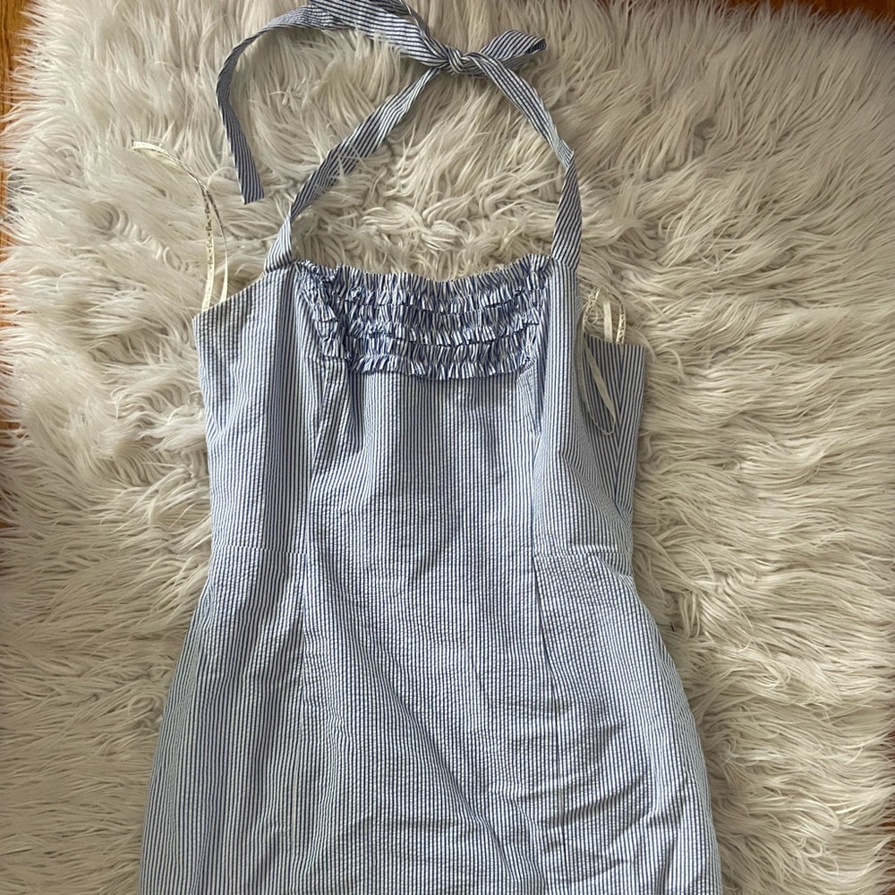 lily pulitzer halter stripped dress